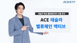 한투운용, ACE 테슬라밸류체인 액티브 ETF 출시