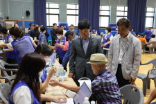 농협생명, 충남 홍성군서 의료지원 봉사