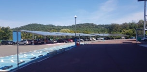 문수야구장 주차장에 160KW 태양광발전시설 준공