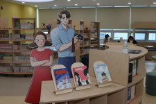 울산 최초 중구 산전만화도서관에서 애니원고등학교 학생들의 만화 기초 강좌도 들을 수 있어요