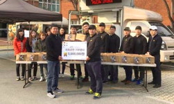 장애인 시설에 치킨 590마리 기부한 교촌치킨