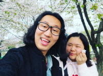 올해 3년째 연애중 김경진♥양해림, 달달한 벚꽃 데이트