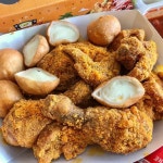 뿌링클+치즈볼+신전떡볶이 역대급 치킨매니아 레게노 3탄 트윙클 치킨
