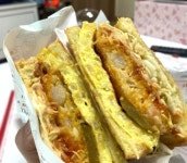 입안에서 통새우 탱글탱글 터지는 이삭토스트 신상 칠리새우 토스트