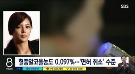 박시연, 대낮 만취 운전하다 사고내 경찰 입건