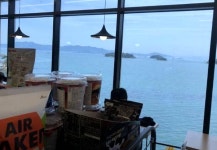 컵라면 먹으며 통유리창 너머로 볼 수 있는 남해 CU 편의점 바다뷰 클래스