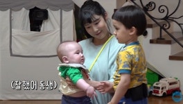 아들 젠이랑 쌍둥이 비주얼 자랑하는 벤틀리에게 사유리가 준비한 센스 甲 선물 (영상)