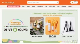 올리브영, 홍콩 매닝스 입점... K뷰티 동남아 시장 저변 확대