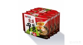 농심, 라면 포장지 줄인다