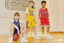 NBA키즈, NBA 스타플레이어 유니폼 스타일로 키즈 시장 공략...완판 행렬