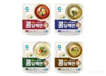 대상 청정원, 두부로 만든 콩담백면 4종 출시
