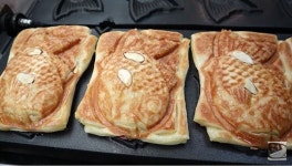 바삭한 식감에 달달한 속 콜라보한 대존맛 페스츄리 크루아상 붕어빵 (영상)