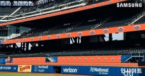 삼성전자, 미국 메이저리그 뉴욕 메츠 홈구장 디스플레이 공식 파트너사로 선정