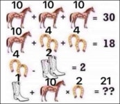 한국인들은 30초 안에 다 맞히는데 외국인들은 아이큐 130 이상만 맞게 푼다는 산수 문제