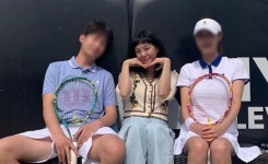 '182cm·76kg' 훈남 테니스 코치와 '핑크빛 열애' 휩싸인 고은아