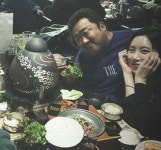 마동석예정화, 윤계상 결혼식 동반 참석...'범죄도시' 인연 의리