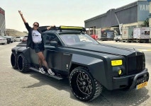 자동차덕후가 커스텀한 67억짜리 오프로드 버전 롤스로이스 팬텀 실물 (사진·영상)