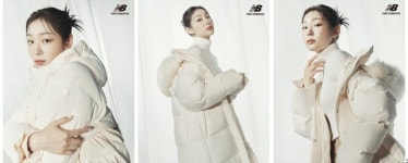 김연아의 우아함과 강렬한 느낌 모두 담은 뉴발란스 우먼스 연아다운 화이트에디션