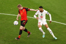 모로코, 피파 랭킹 2위 벨기에 상대로 2-0 승리...