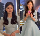 현실판 디즈니 공주 비주얼로 싱가포르 현지팬들 떼창하게 만든 송혜교 (영상)