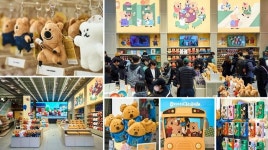 라인프렌즈 플래그십 스토어 강남점에서만 만날 수 있는 IPX 쿼카 인 스쿨 다이노탱 팝업