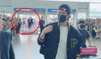 변우석 위해 공항 게이트 막고 승객들 '진입금지' 시킨 경호업체...