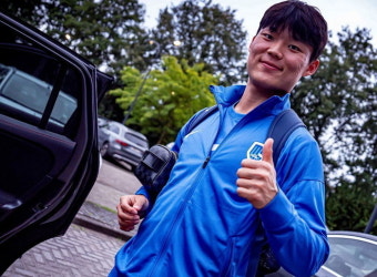 벨기에 프로축구팀 헹크, 오현규 멀티골로 헨트에 4-0 대승!