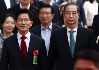 국힘 지도부 단일화 제안... 
