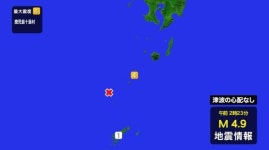 일본 7월 대지진 예언 현실로?... 나흘째 300회 넘는 군발 지진 발생