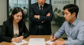 너네 음양 궁합 잘 맞아, 결혼 안하면 퇴사시킬 것... 부하 직원에게 각서 강요한 상사