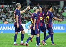 최강 라인업 바르셀로나, 대구FC 상대로 5-0 대승... 한국투어 마무리