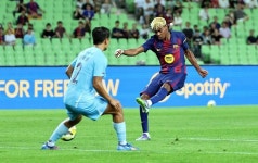 최강 라인업 바르셀로나, 대구FC 상대로 5-0 대승... 한국투어 마무리