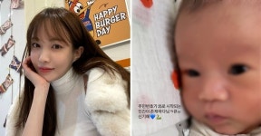 '하시3' 서민재, 홀로 출산... 신생아 아들 사진 공개