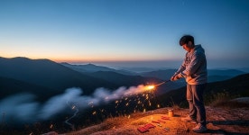 창원 산불, 중학생 불장난서 시작됐나... 불꽃놀이로 발화 증언 나와