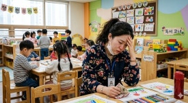 독감 걸렸는데 병가 못 쓰고 사흘 동안 일한 유치원 교사, 결국 숨졌다