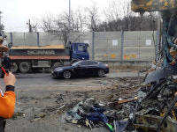 파주 도로서 드라마 촬영팀 버스와 덤프트럭 추돌…승객 30대 남성 사망