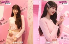 장원영, 어뮤즈 첫 日팝업 행사 참석 '시선 집중'
