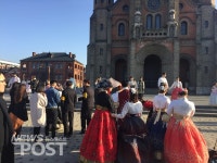 [NP포토] 봄 기운 찾아온 전주 한옥마을...깨끗한 거리 눈길