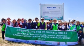 BC카드, 국내 대기질 개선 위해 해외 식수 활동 