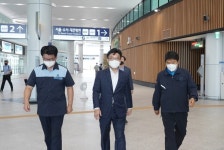 나희승 한국철도공사 사장, 대구‧부산지역 현장 안전 활동