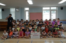 남양주시동부노인복지관, 묵향유치원 이웃사랑 후원금 전달식