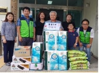 용인도시공사, 추석 소외계층에 생필품 전달