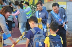 CJ대한통운, 도평초등학교에서 어린이 교통안전캠페인 진행