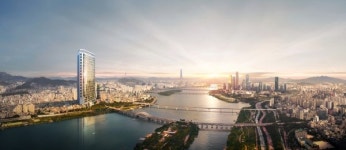 한강조망 프리미엄 누리는 오피스텔, 합정역 스퀘어 리버뷰