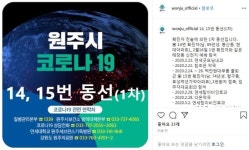 원주 14번, 15번째 확진자… 참조은약국·연세탑이비인후과 등 방문