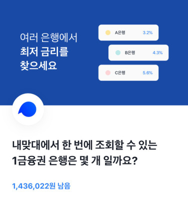 '내맞대' 관련 토스 행운퀴즈 정답은? | 포토뉴스