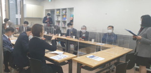 [발로 뛰는 시정] 김상호 하남시장, 장애인단체장과 간담회