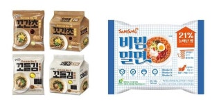 사계절 비빈다…빨라진 비빔면 시장 쟁탈전