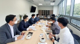 경기도의회 성남시 수정·중원구 의원, 고리아경기도주식회사 방문