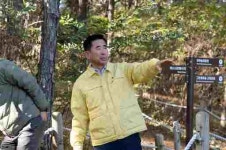 [눈에 띄는 지방자치] 성길용 오산시의장, 가수동 갑골산 등산로 현장 점검